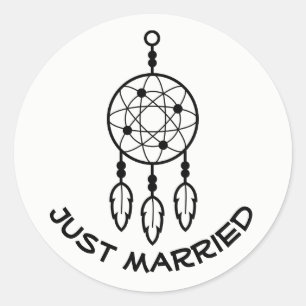 Adesivo Apoio de Casamento Sonhador Boho Dream Catcher Pre