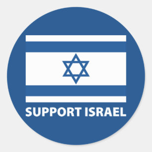 Adesivo Apoio Israel
