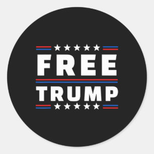 Adesivo Apoio Republicano ao Free Donald Trump