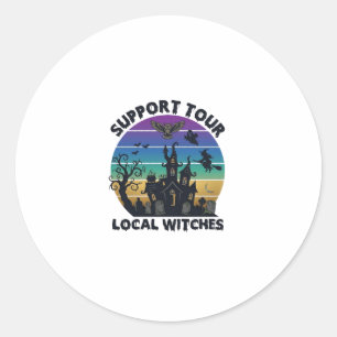 Adesivo Apoio Tour Bruxas Locais Casa Assombrada Halloween