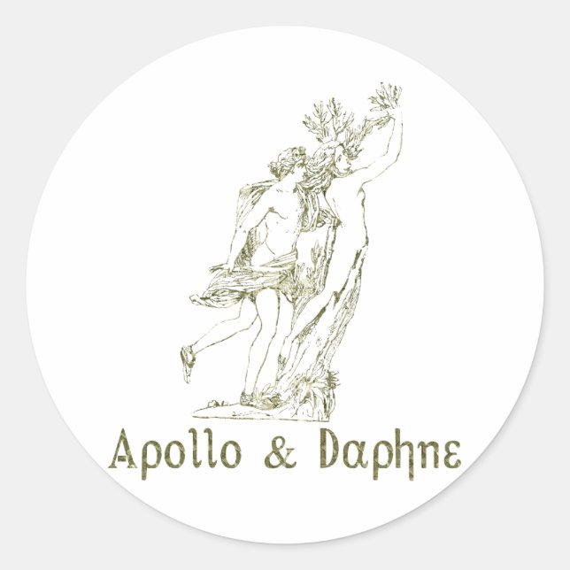 Adesivo Apollo e Daphne (Frente)