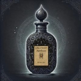 Adesivo Apotário de Lilac Cloven: Ash vulcânica