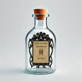 Adesivo Apoteado de Lilac Cloven: Velho Sangue