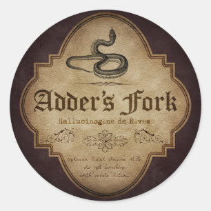 Adesivo Apotrotecário do Fork do Adder