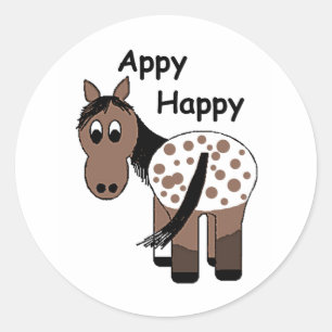 Adesivo Appaloosa geral - Appy feliz