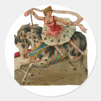 Adesivo Appaloosa Horse Circus Ballerina Stickers