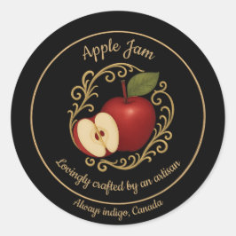 Adesivo Apple Ember – Artisan Jam Label