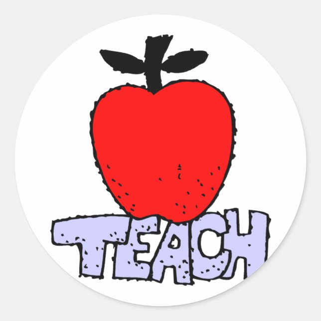 Adesivo Apple For Teacher (Frente)