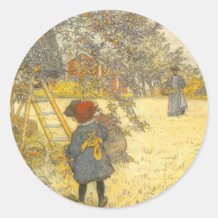 Adesivo Apple Harvest Vintage Scandinavian Por Carl Larsso