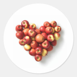 Adesivo Apple Heart