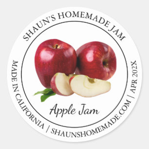 Adesivo Apple Jam Modern label
