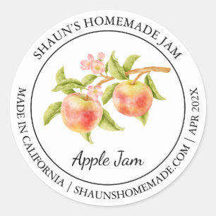 Adesivo Apple Jam Modern label
