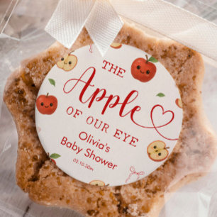 Adesivo Apple of Our Eye Chá de fraldas