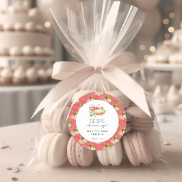 Adesivo Apple of Our Eye Chá de fraldas Paper