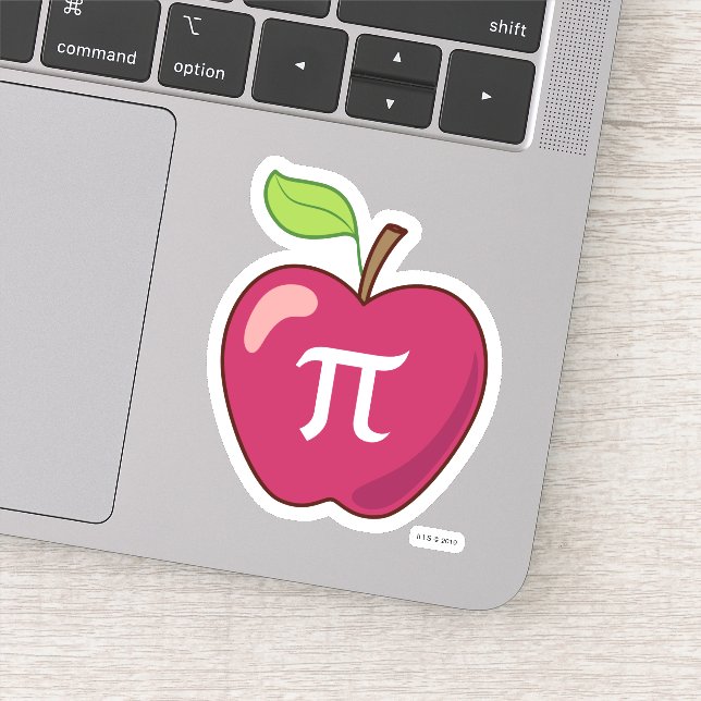 Adesivo Apple Pi (Detalhe)