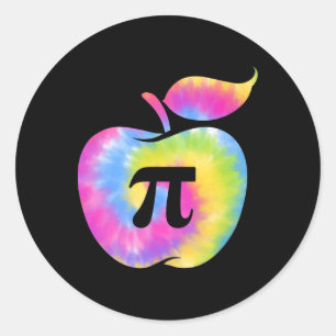 Adesivo Apple Pi Day Engraçado 3.14 Professores De Matemát