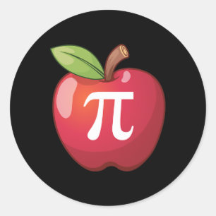 Adesivo Apple Pi - Matemática dos Professores de Matemátic