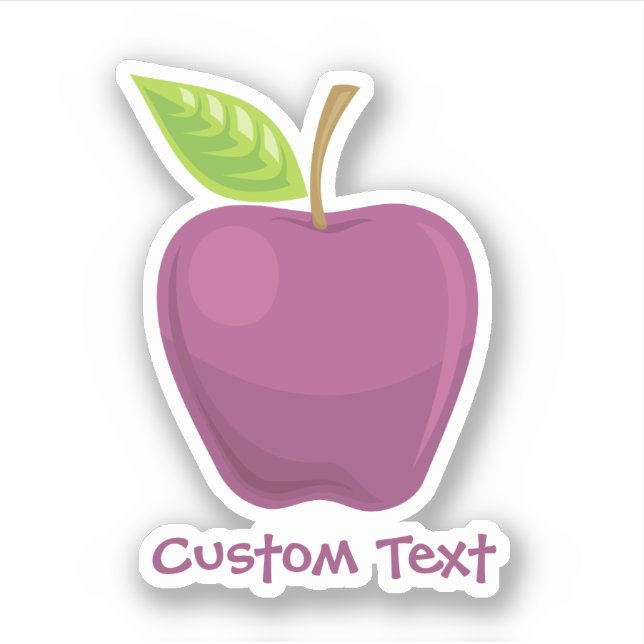 Adesivo Apple Purple (Frente)