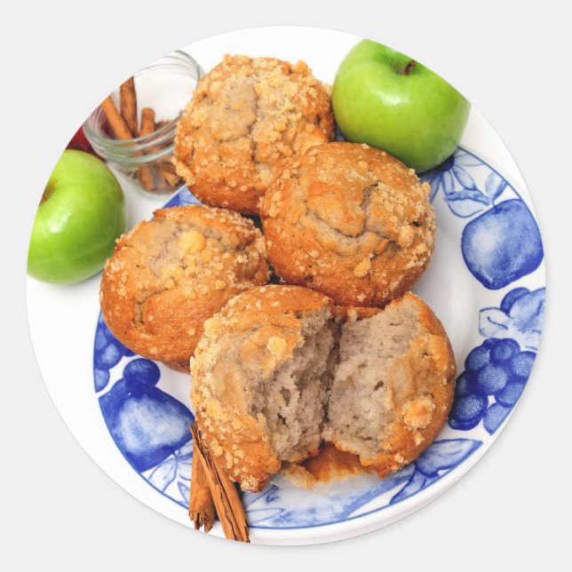 Adesivo Apple Spice Muffin (Frente)