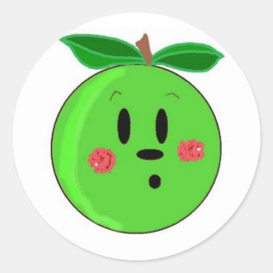 Adesivo Apple verde enfrenta