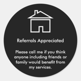 Adesivo Apreciação de Referência do Realtor
