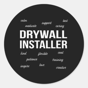 Adesivo Apreciação do Instalador do Drywall