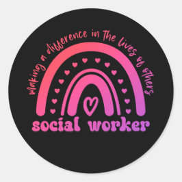 Adesivo Apreciação e Graduação do Trabalhador Social