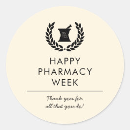 Adesivo Apreciação Técnica do Farmacêutico Personalizado