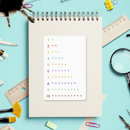 Adesivo Aprendendo Conde até 10 com balão Sticker