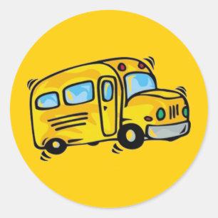ADESIVO APRENDIZAGEM DE GRÁFICO DE ÔNIBUS DA ESCOLA DE T
