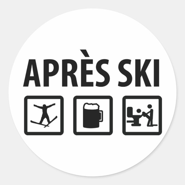Adesivo apres ski (Frente)