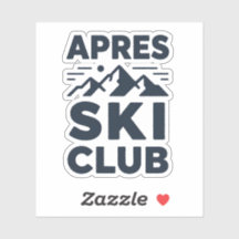 Apres Ski Club Logotipo da Montanha - Inverno Masc