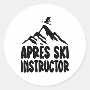 Adesivo Apres Ski Instrutor Shirt Men For Apres Ski