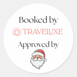 Adesivo Aprovado por Papai Noel