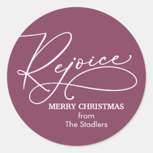 Adesivo Aproveite o Natal - Escolha a Cor de Fundo