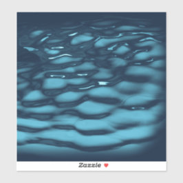 Adesivo Aqua Blue Water Waves