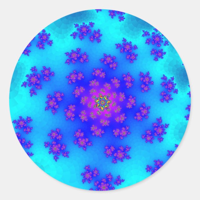 Adesivo Aqua Floral Sprinkles (Frente)