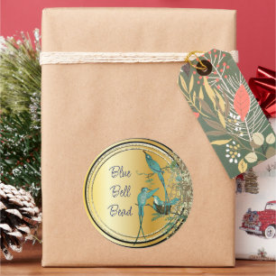 Adesivo Aqua Hummingbird Swirl