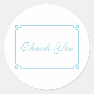 Adesivo Aqua Paradise Deco Chic Weding Obrigado
