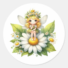 Aquarela Daisy Fairy