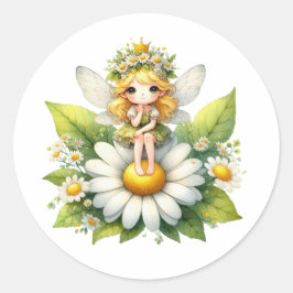 Adesivo Aquarela Daisy Fairy