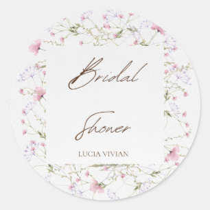 Adesivo Aquarela Delicar Chá de panela de flor selvagem