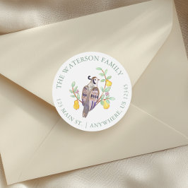 Adesivo Aquarela Doze Dias de Morada de Natal