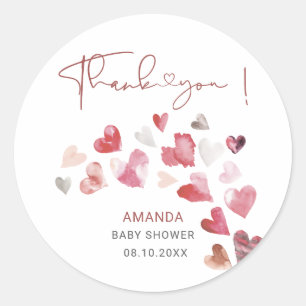 Adesivo Aquarela Elegante um pouco de amor está no