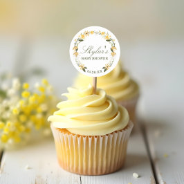 Adesivo Aquarela Florestas de Flores Selvagens Chá de fral