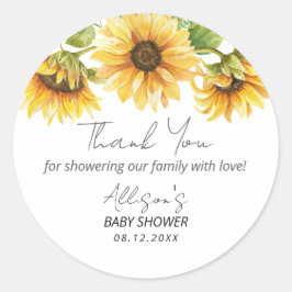 Adesivo Aquarela Jardim de Girassol Sexo Neutro Floral Flo