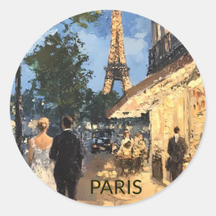 ADESIVO Aquarela Linda de Viagem para Paris