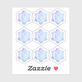 Adesivo Aquarela Mandala Metafísico Espiritual Yoga