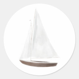 Adesivo Aquarela Náutica de Vela