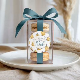 Adesivo Aquarela Pequena Abóbora Azul Aniversário de Outon